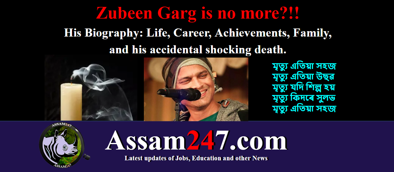 Zubeen Garg Biography: Life, Career, Achievements, Family, and His accidental shocking death.