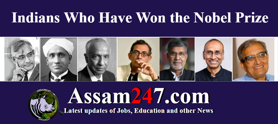 Indians Who Have Won the Nobel Prize