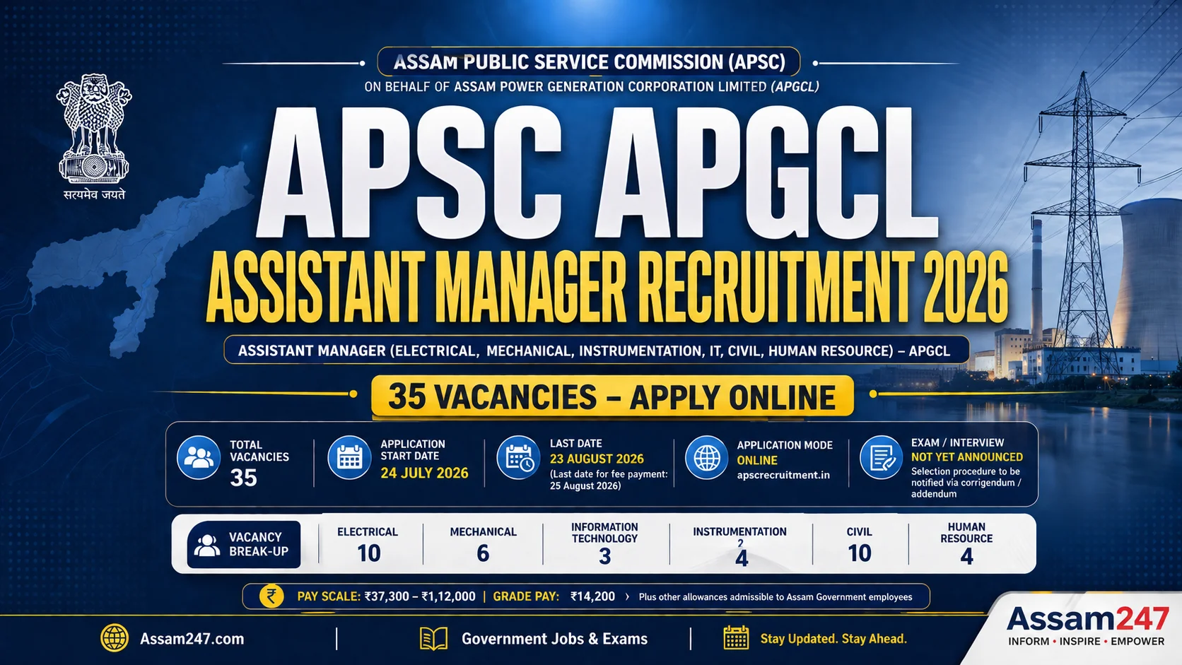 Assistant Manager Recruitment 2026: 35 Vacancies, Eligibility & Application Guide
